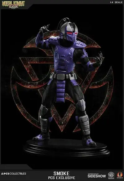 Smoke Cyrax Mortal Kombat Archivo Stl Para Impresion 3D