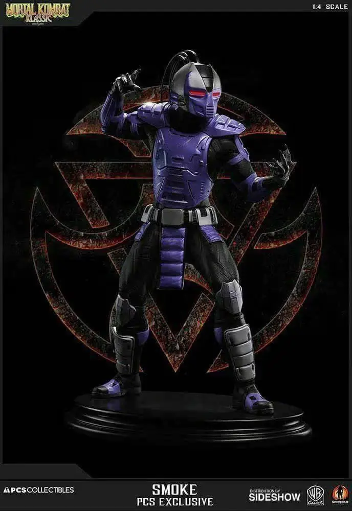 Smoke Cyrax Mortal Kombat Archivo Stl Para Impresion 3D