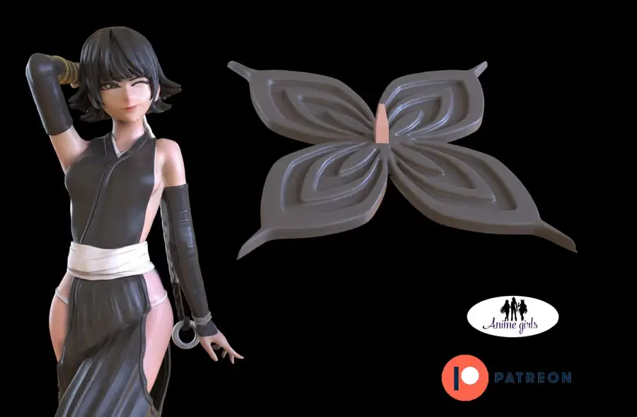 Soifon Bleach Archivo Stl Para Impresion 3D