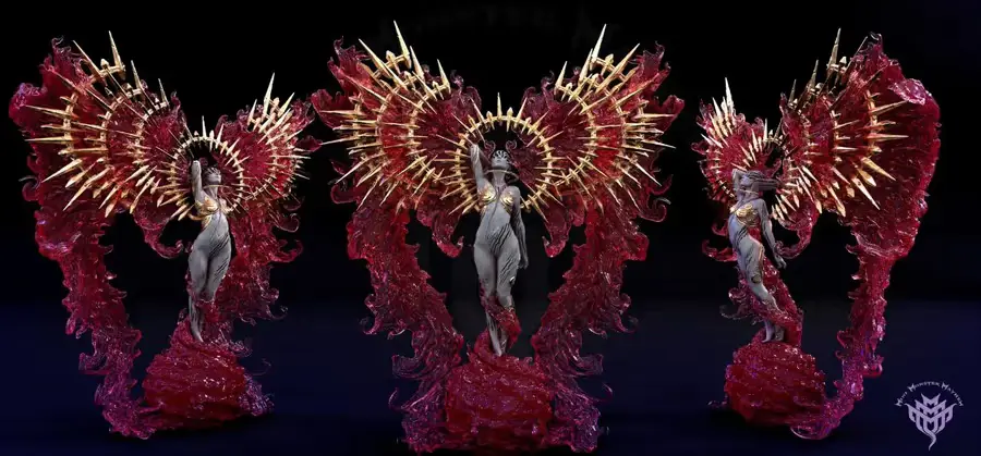 Solar Eclipsed Celestial Archivo Stl Obj Para Impresion 3D