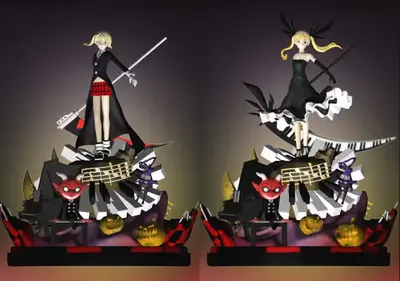 Soul Eater Maka Archivo Stl Para Impresión 3d