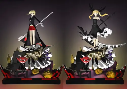 Soul Eater Maka Archivo Stl Para Impresión 3d