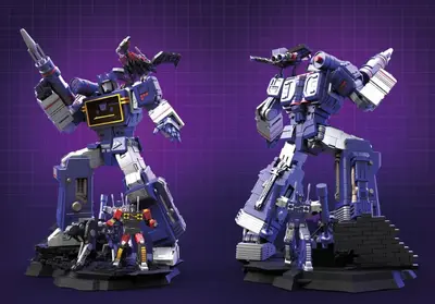 Soundwave Transformers Archivo Stl Para Impresion 3D