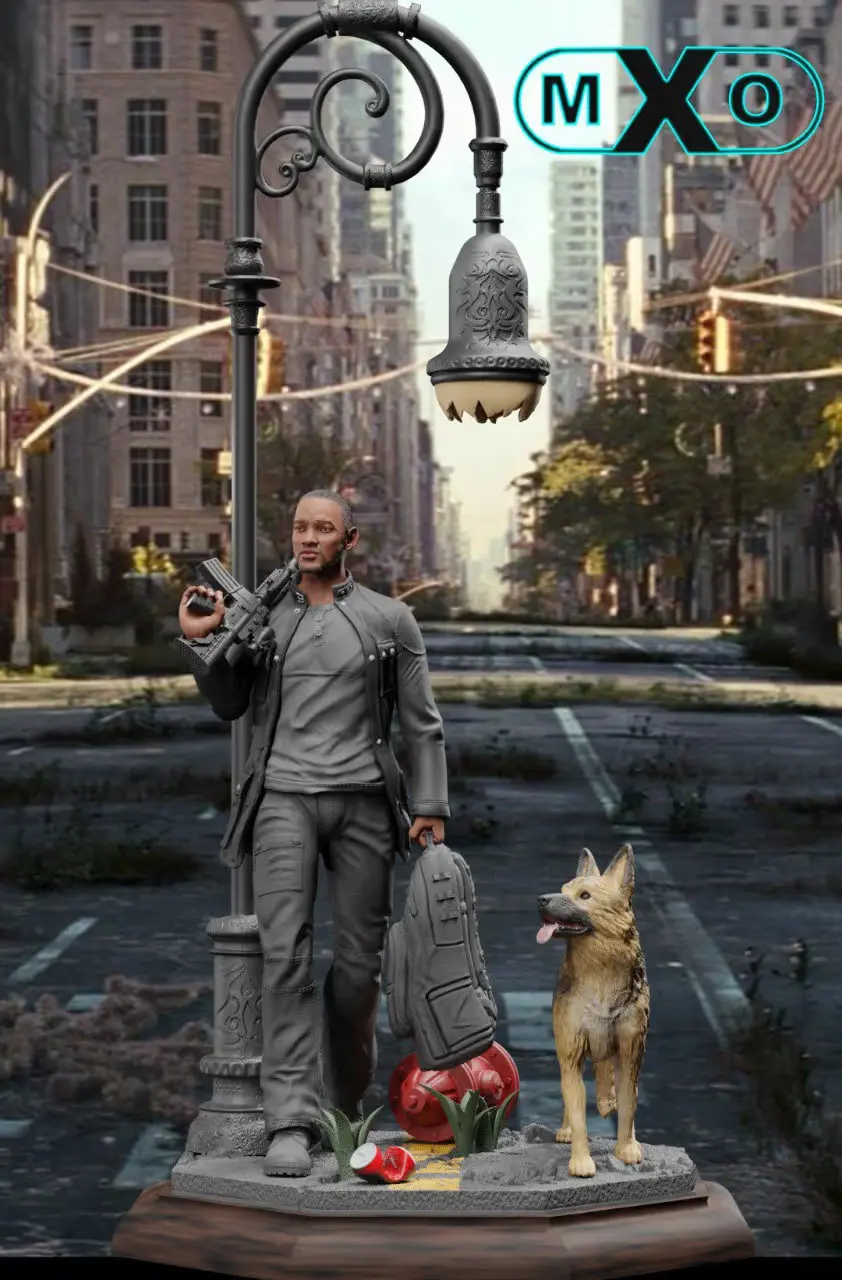 Soy Leyenda Archivo Stl Para Impresion 3D