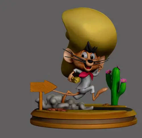 Speedy Gonzalez L Archivos Stl Para Impresión 3d