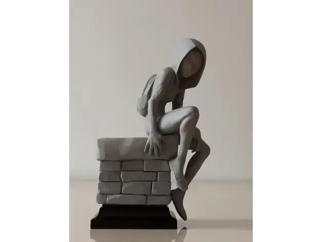 Spider Gwen Archivo Stl Para Impresion 3D