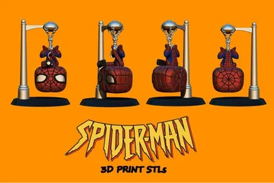 Spider Man Custom Pop Archivo STL Impresión 3D