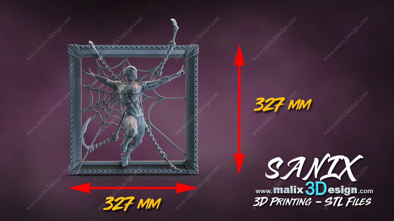 Spider Man Stl Files Archivo Stl Impresión 3d