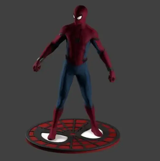 Spiderman Mcu Version 2 Archivo Stl Obj Para Impresion 3D
