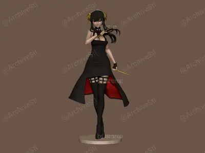 Spy X Family 3 Archivo Stl Para Impresion 3D