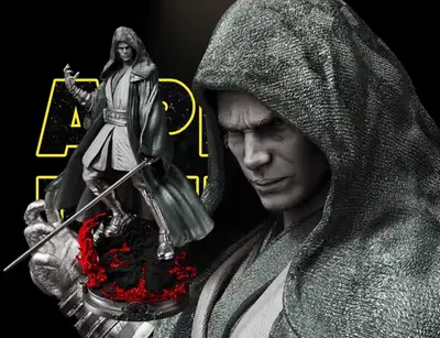 Star Wars 3d Anakin Archivo Stl Para Impresión 3d