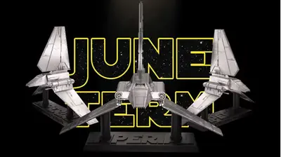 Star Wars 3d Imperial Lambda Archivo Stl Para Impresión 3d