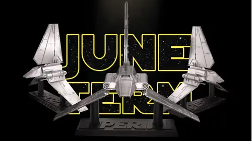 Star Wars 3d Imperial Lambda Archivo Stl Para Impresión 3d