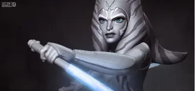 Star Wars Ahsoka Tano Edythecross Archivos Stl Impresión 3d