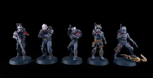 Star Wars Bad Batch Complete Rss Archivos Stl Impresión 3d