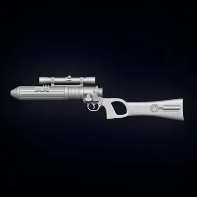 Star Wars Boba Fett Ee3 V2 Archivo Stl Para Impresión 3d