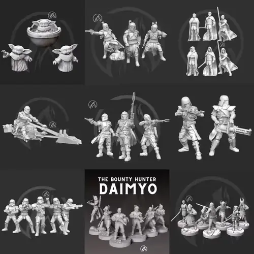 Star Wars Darkfire 1 X 9 Archivos Stl Para Impresión 3d