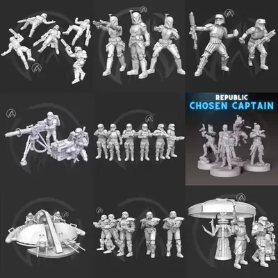 Star Wars Darkfire 3 X 9 Archivos Stl Para Impresión 3d