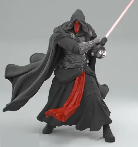 Star Wars Darth Revan Mw Archivo Stl Para Impresión 3d