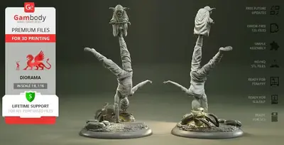 Star Wars Jedi In Training Gambody Stl/obj Para Impresion 3d