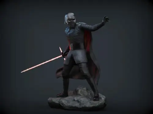 Star Wars Kylo Ren Mds Archivo Stl Para Impresión 3d