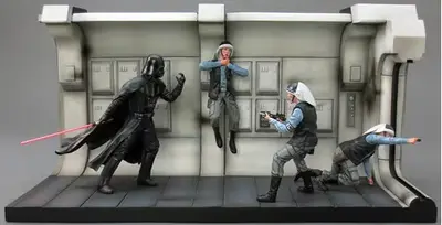 Star Wars Rogue One Diorama Archivo Stl Para Impresión 3d