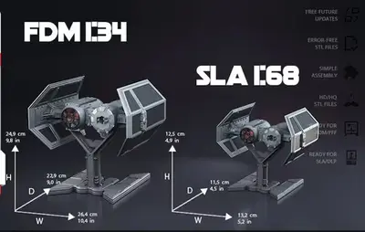 Star Wars Tie Bomber Gambody Archivos Stl Para Impresión 3d