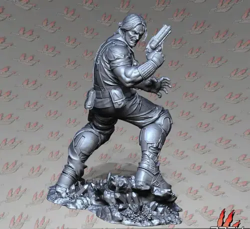 Starcraft Jim Raynor Prey Archivo Stl Para Impresión 3d