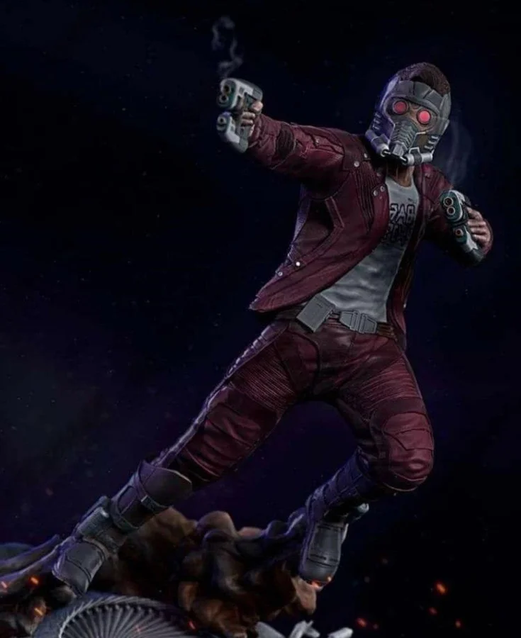 Starlord Archivo STL Impresión 3D