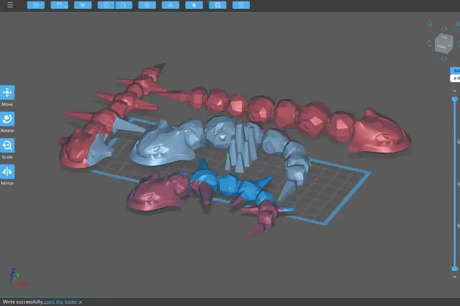 Steelix Archivo Stl Obj Para Impresion 3D