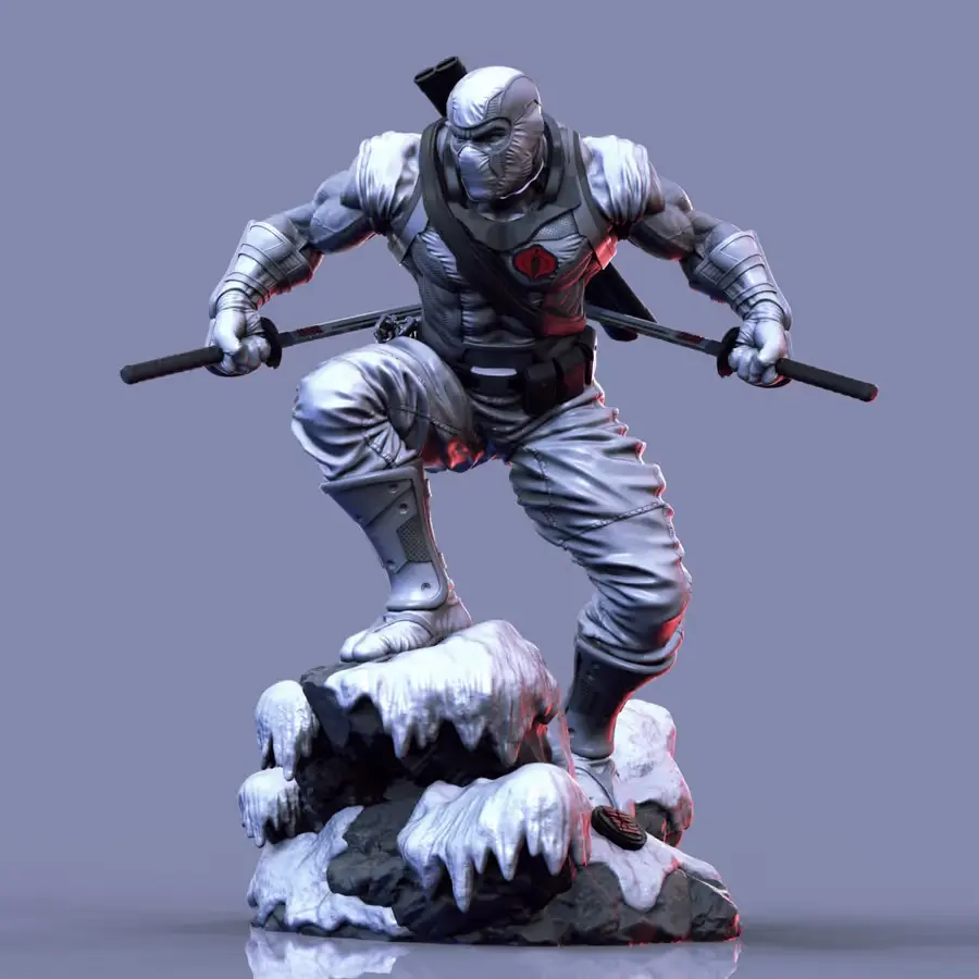 Storm Shadow Gi Joe Archivo Stl Para Impresion 3D
