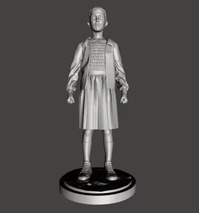 Stranger Things Eleven K Archivos Stl Para Impresión 3d