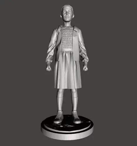 Stranger Things Eleven K Archivos Stl Para Impresión 3d