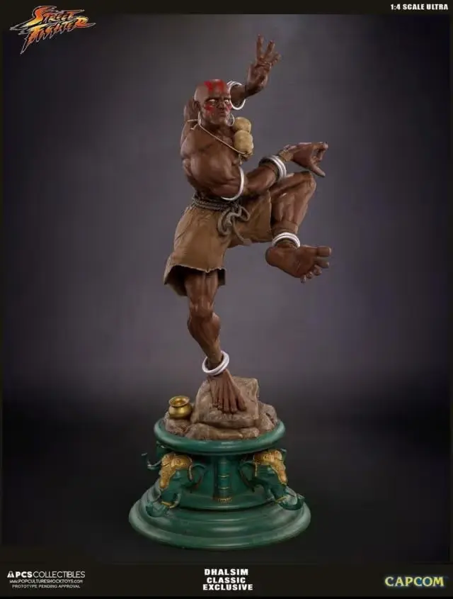 Street Fighter Dhalsim Archivo Stl Para Impresion 3D