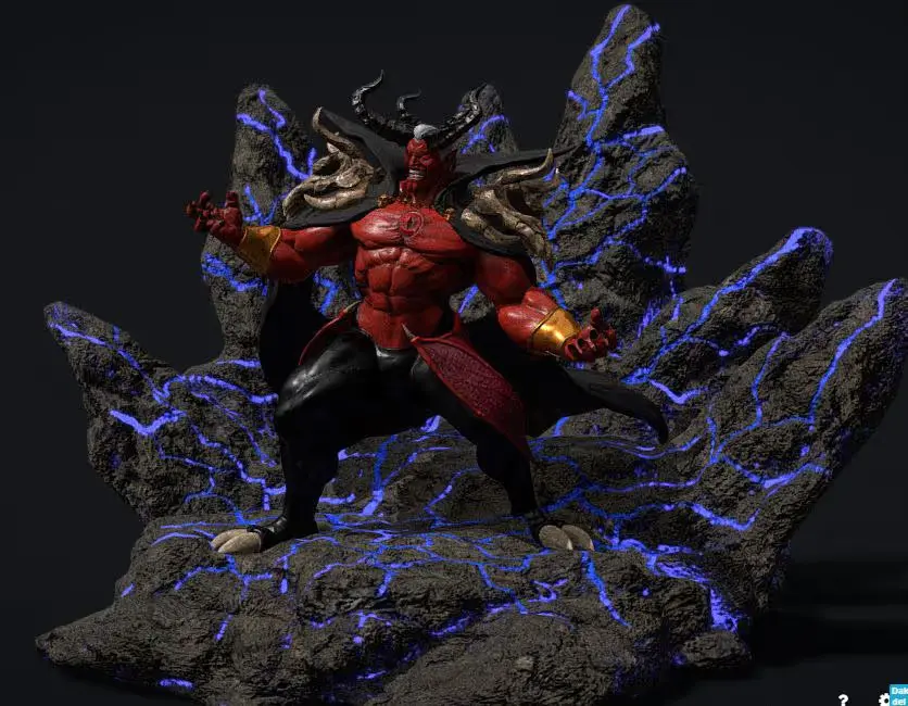 Street Fighter V Boss Vega Archivo Stl Obj Para Impresion 3D