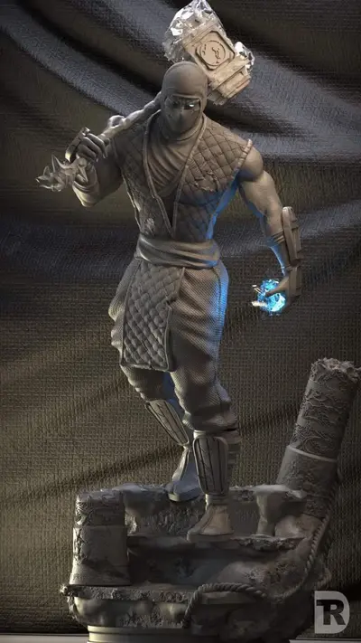 Sub Zero Archivo Stl Para Impresion 3D