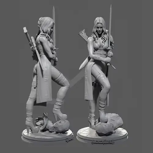 Sucker Punch Sweet Pea Archivo Stl Para Impresión 3d