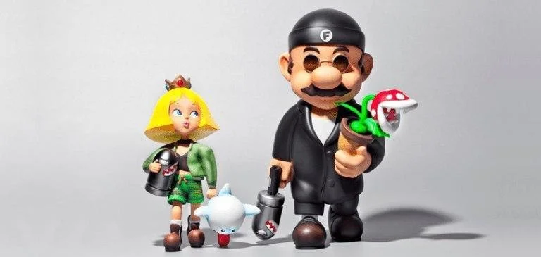 Super Mario X Leon The Professional Archivo STL Impresión 3D