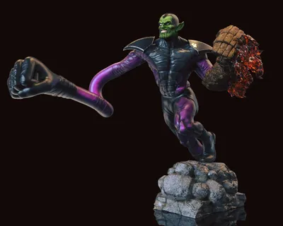 Super Skrull Archivo STL Impresión 3D