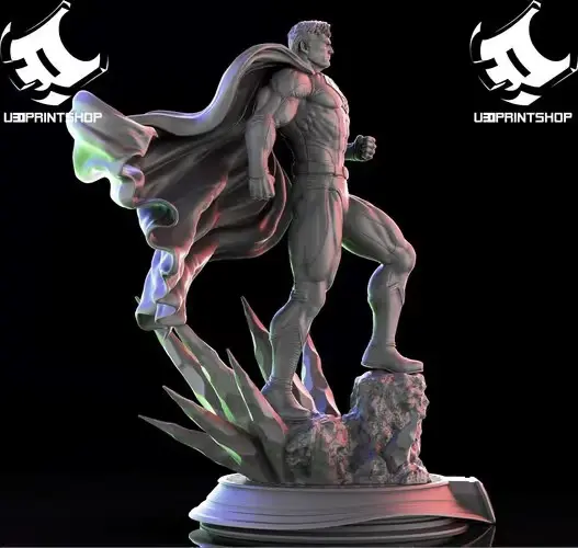 Superman 2 Archivo Stl Para Impresion 3D