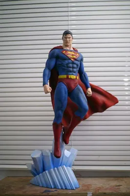 Superman Fan Art Statue Archivo STL Impresión 3D