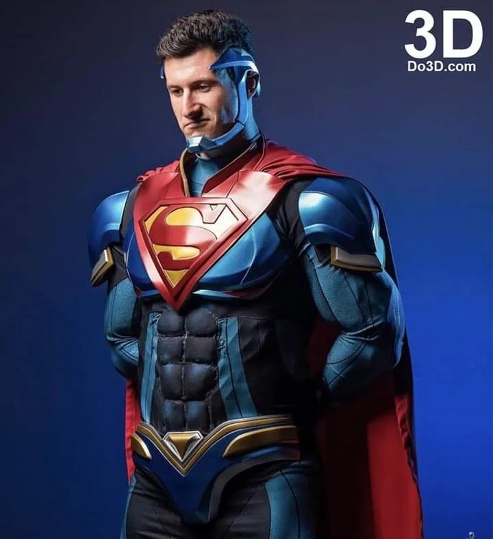 Superman Injustice 2 Archivo STL Impresión 3D