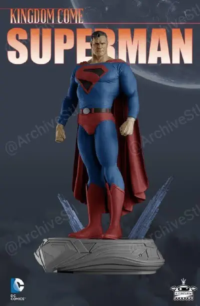 Superman Kingdom Come Archivo Stl Para Impresion 3D