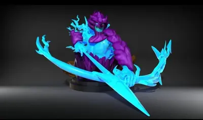 Susano Sasuke Indras Flecha Archivo Stl Para Impresion 3D