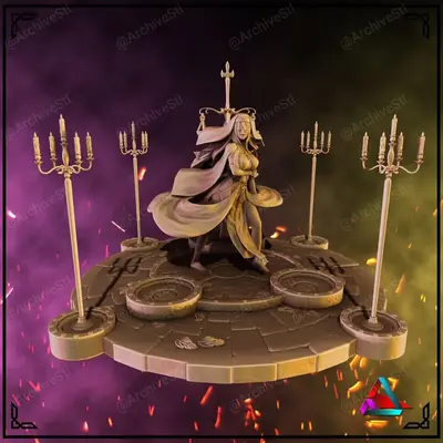 Sword Maiden Archivo Stl Para Impresion 3D