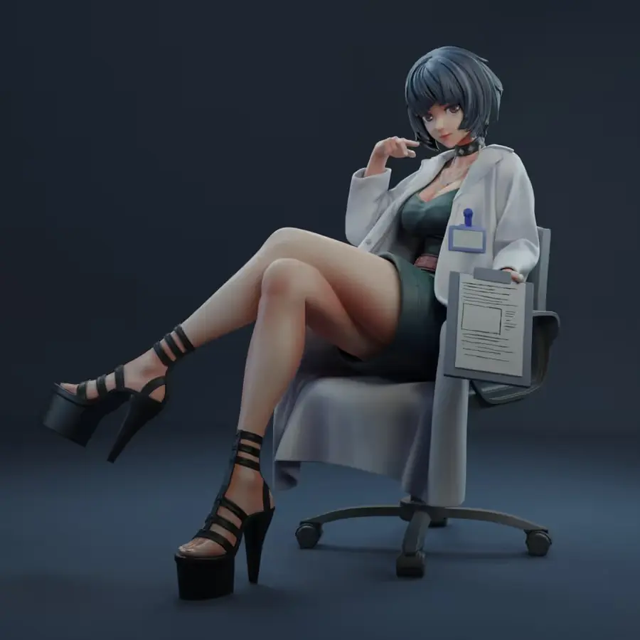Tae Takemi Archivo Stl Para Impresion 3D