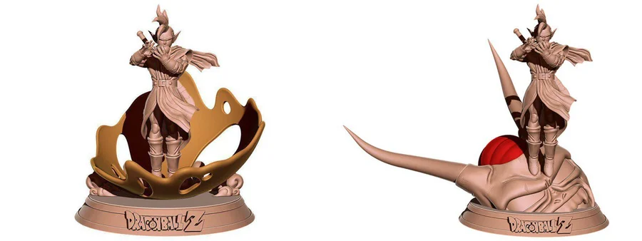 Tapion Dragon Ball Archivo STL Impresión 3D