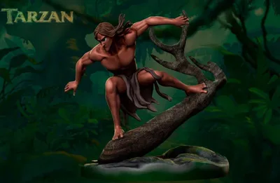 Tarzan Archivo STL Impresión 3D
