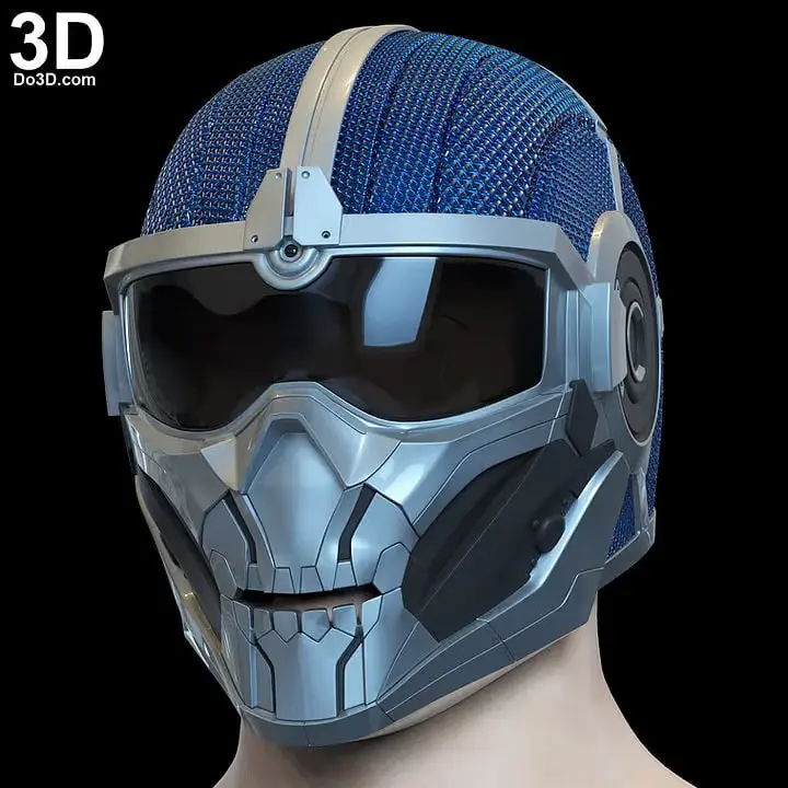 Task Master Helmet Archivo Stl Obj Para Impresion 3D