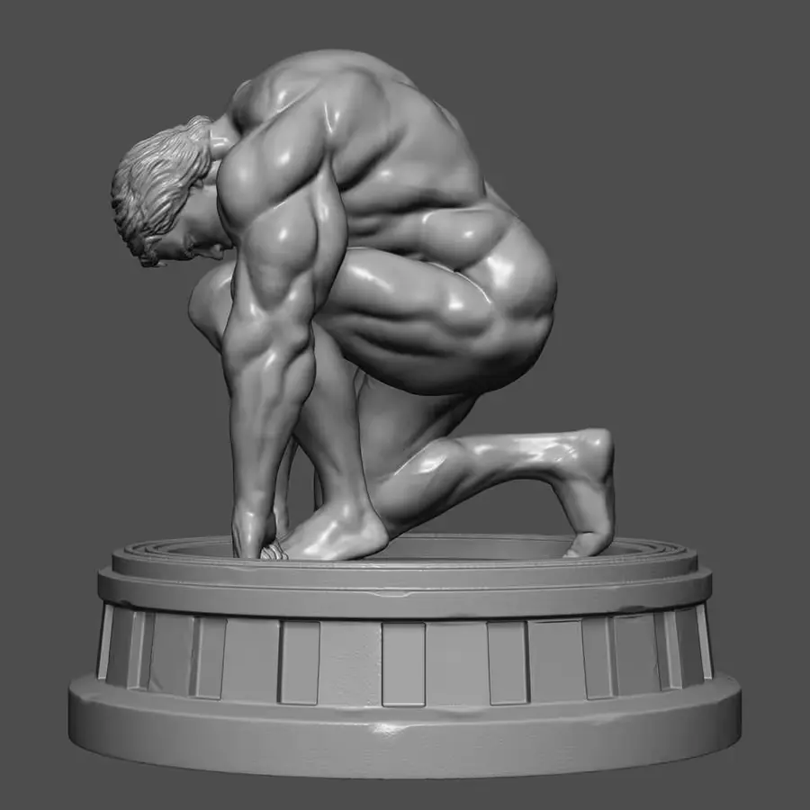 Terminator 1 Pose Archivo STL OBJ para Impresion 3D